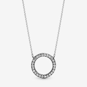 NEW IN BOX Pandora Circle of Sparkle Necklace